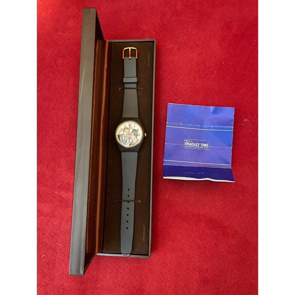 1980's Abbott & Costello Watch by Bradley Quarts w/ original box